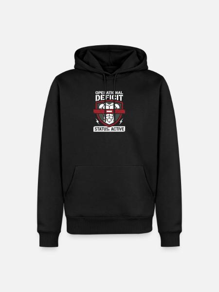 Schnittsaison Bei Reduziertem Kaloriendefizit - Männer Premium Bio Hoodie - Schwarz