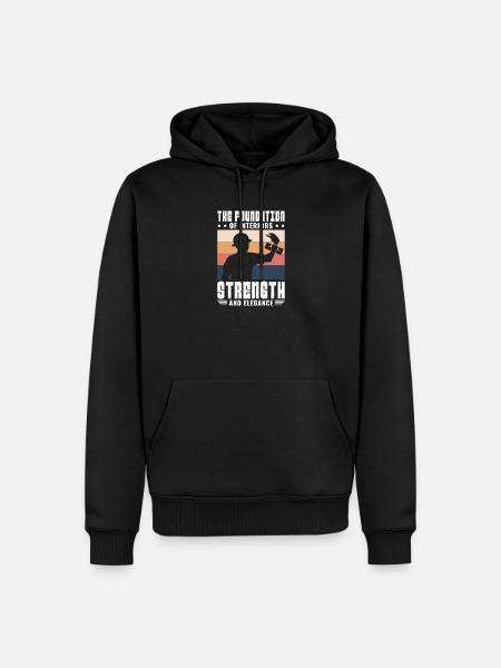 Drywall Drywall Builder Drywall Fitter - Men’s Premium Organic Hoodie - black