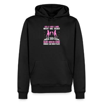 Reiten Pferdeliebhaber Reiterhof Pferde - Männer Premium Bio Hoodie - Schwarz - Vorne - Nico (187cm)