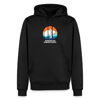 Organ Spender Leber Organspender Leberspende - Männer Premium Bio Hoodie - Schwarz - Vorne - Nico (187cm)