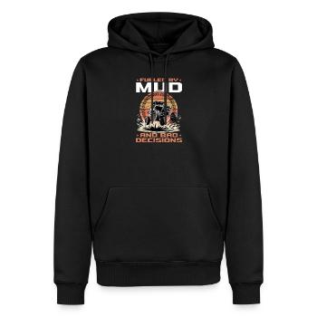 UTV Off Road 4 Wheeler Side by side - Männer Premium Bio Hoodie - Schwarz - Vorne - Nico (187cm)
