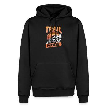 UTV Off Road 4 Wheeler Side by side - Men’s Premium Organic Hoodie - black - Front - Nico (187cm)