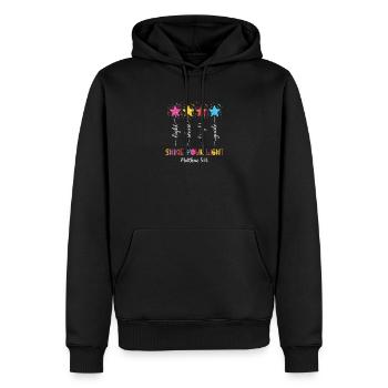 Enfants chrétiens Armor Of God - Sweat à capuche Premium bio Homme - noir - Devant - Nico (187cm)