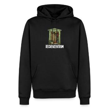 Schrebergarten Gärtner Rechenzentrum Gartenfreunde - Männer Premium Bio Hoodie - Schwarz - Vorne - Nico (187cm)