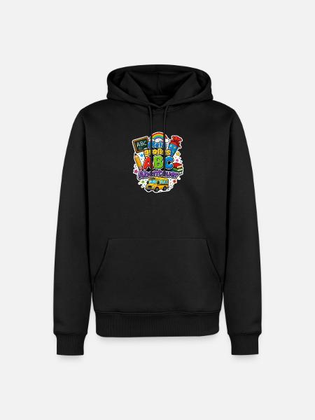 Schulkind 2026 Einschulung 2026 Schulanfang - Männer Premium Bio Hoodie - Schwarz