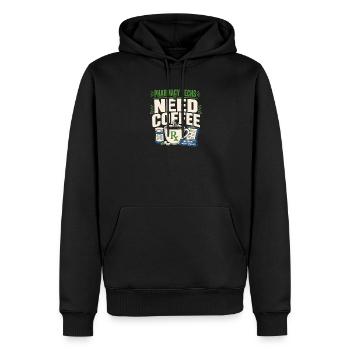 Apothekentechniker Pharmacy Tech Cpht Rx Geschenk - Männer Premium Bio Hoodie - Schwarz - Vorne - Nico (187cm)