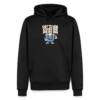Proteinreiches Snack-geschenk Für Feinschmecker - Männer Premium Bio Hoodie - Schwarz - Vorne - Nico (187cm)