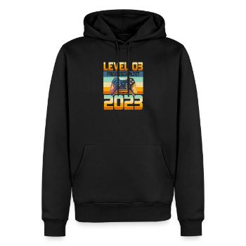 3. Geburtstag Junge Mädchen 2023 Gaming Gamer - Männer Premium Bio Hoodie - Schwarz - Vorne - Nico (187cm)