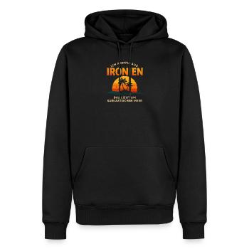 Ich Komme Aus Ironien Humor Lustiger Spruch Witzig - Männer Premium Bio Hoodie - Schwarz - Vorne - Nico (187cm)