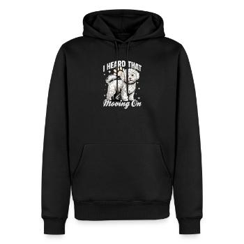 Bichon Frise Dog Breed - Männer Premium Bio Hoodie - Schwarz - Vorne - Nico (187cm)
