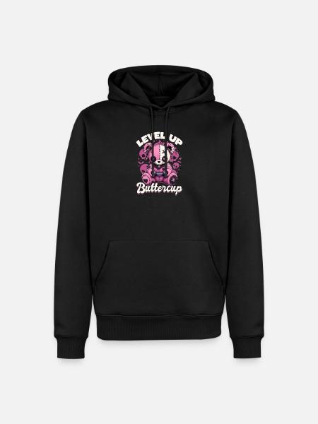 Pastel Goth Soft Goth Gaming Gamer - Männer Premium Bio Hoodie - Schwarz