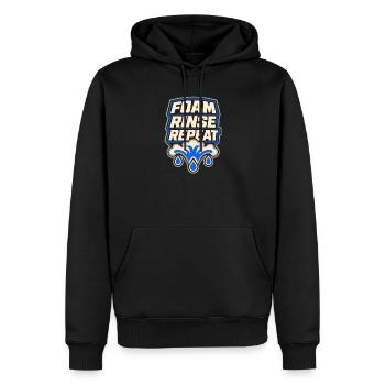 Garage Detailer Auto Detaillierung Auto Detailer - Männer Premium Bio Hoodie - Schwarz - Vorne - Nico (187cm)