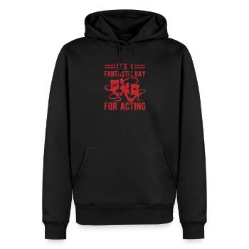 Musical Theatre Fantastic Day For Acting Design - Men’s Premium Organic Hoodie - black - Front - Nico (187cm)
