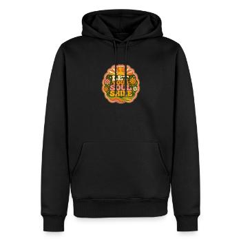 Let Your Soul Shine - Men’s Premium Organic Hoodie - black - Front - Nico (187cm)