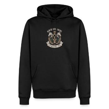 Reite Nicht Bezahle Pferdepapa Pferdemama Pferde - Männer Premium Bio Hoodie - Schwarz - Vorne - Nico (187cm)