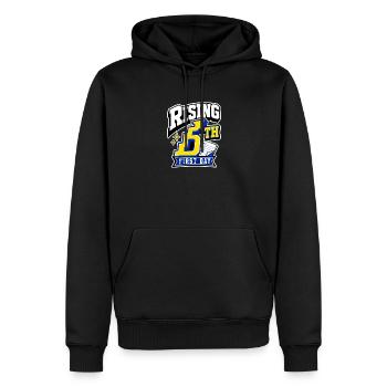 5th Grade First Day Rising 5th Fifth Grader Gift - Men’s Premium Organic Hoodie - black - Front - Nico (187cm)
