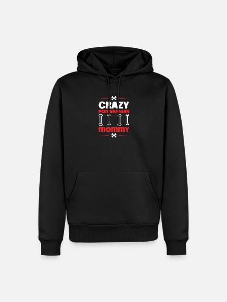 POMERANIAN - Männer Premium Bio Hoodie - Schwarz