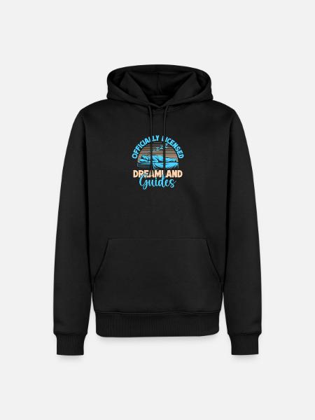 Anesthesiologist Dreamland Anesthesia - Männer Premium Bio Hoodie - Schwarz