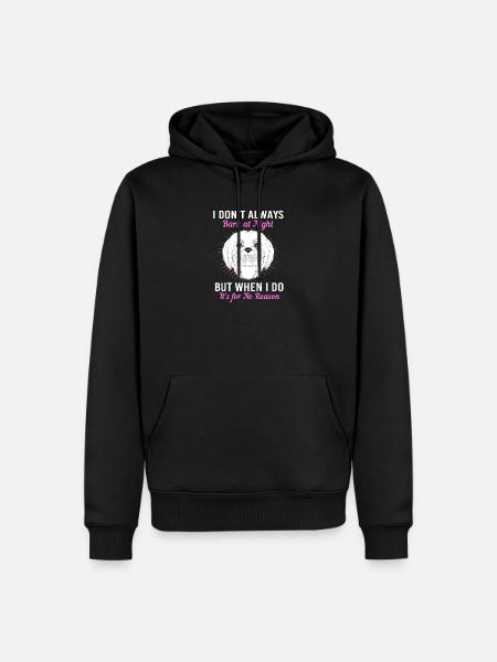 Lhasa Apso - Männer Premium Bio Hoodie - Schwarz