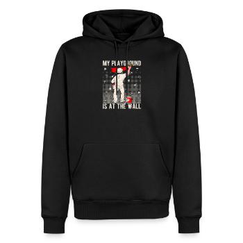 House Painter Dad Unique Gifts - Männer Premium Bio Hoodie - Schwarz - Vorne - Nico (187cm)