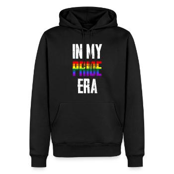 In My Pride Era - Männer Premium Bio Hoodie - Schwarz - Vorne - Nico (187cm)