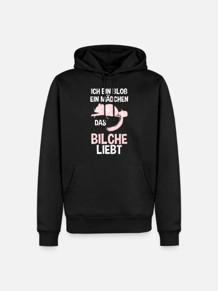 Bilch - Männer Premium Bio Hoodie - Schwarz