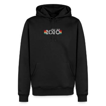 Awesome Since 2020 3rd Birthday Gifts 3 Years Old - Men’s Premium Organic Hoodie - black - Front - Nico (187cm)