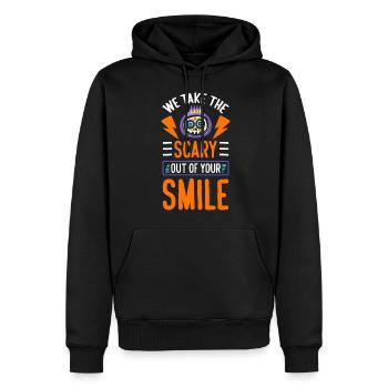 Monster Baby Halloween Bruder - Männer Premium Bio Hoodie - Schwarz - Vorne - Nico (187cm)