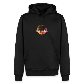 Boca Raton Floride Souvenir de vacances artistiques - Sweat à capuche Premium bio Homme - noir - Devant - Nico (187cm)
