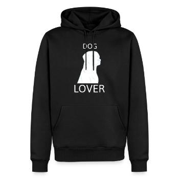 Hunde Liebhaber Dog Love Design Retriever - Männer Premium Bio Hoodie - Schwarz - Vorne - Nico (187cm)