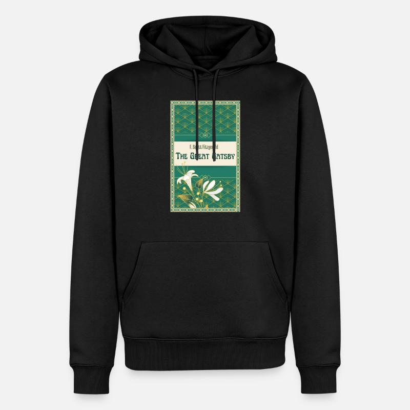 Fitzgeralds Der große Gatsby - Männer Premium Bio Hoodie - Schwarz