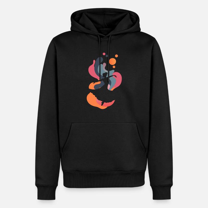 Instructeur de danse - Sweat à capuche Premium bio Homme - noir