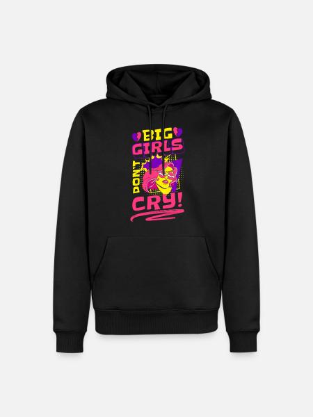 Comic Comics Sprechblase Bunt - Männer Premium Bio Hoodie - Schwarz