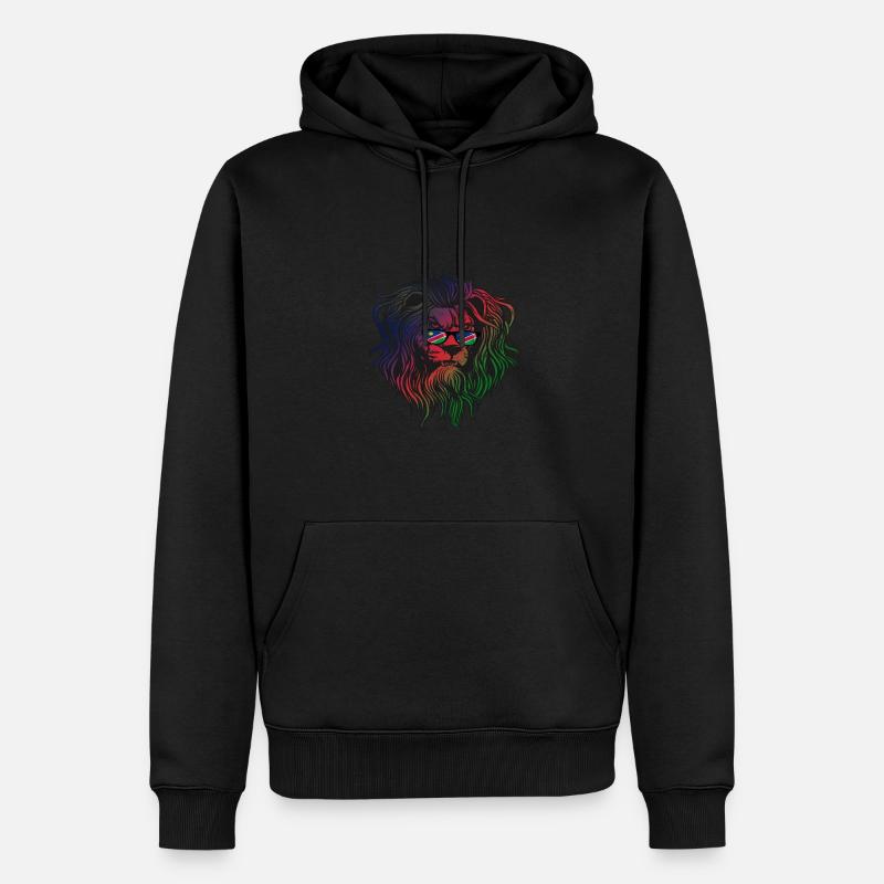 Namibia - Männer Premium Bio Hoodie - Schwarz
