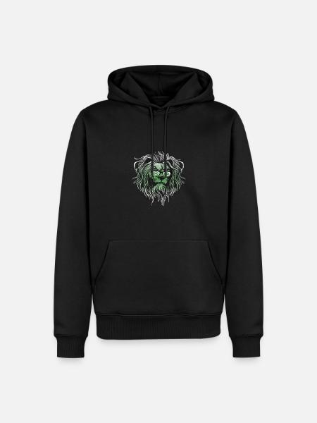 Padania - Men’s Premium Organic Hoodie - black
