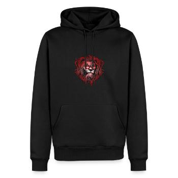 Suisse - Sweat à capuche Premium bio Homme - noir - Devant - Nico (187cm)