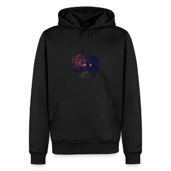 Turks- und Caicosinseln - Männer Premium Bio Hoodie - Schwarz - Vorne - Nico (187cm)