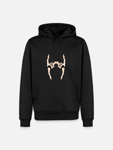 ABC - Sweat à capuche Premium bio Homme -