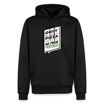 dungeon world i dont always even left my jokes - Männer Premium Bio Hoodie - Schwarz - Vorne - Nico (187cm)