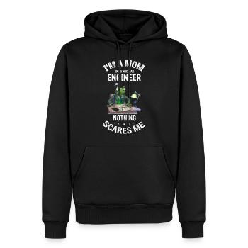 Erneuerbare Nukleare Spruch für Nukleartechnik - Männer Premium Bio Hoodie - Schwarz - Vorne - Nico (187cm)