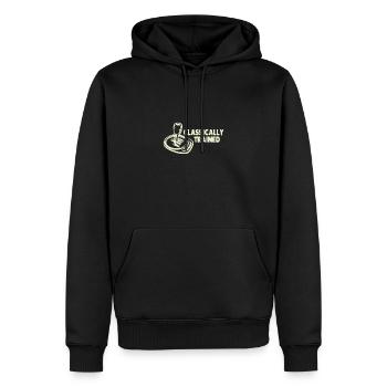 Manuelles Getriebe Schaltung Schaltgetriebe - Männer Premium Bio Hoodie - Schwarz - Vorne - Nico (187cm)