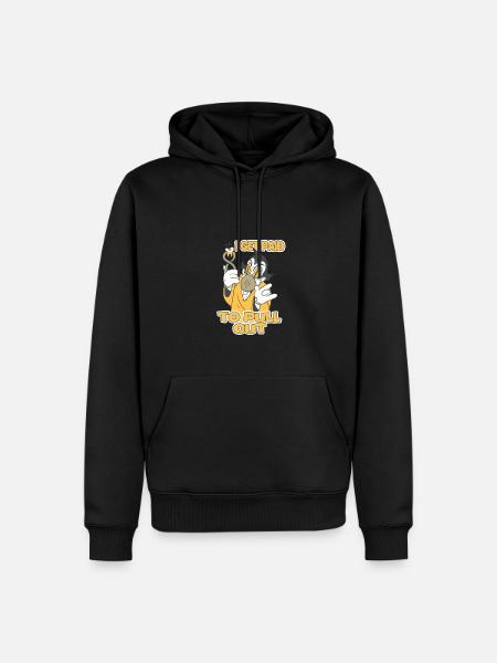 Tooth Fairy: Humorous Sayings - Men’s Premium Organic Hoodie - black