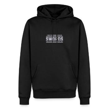 Ich Erwartete Schwerter Fantasy Humor - Männer Premium Bio Hoodie - Schwarz - Vorne - Nico (187cm)