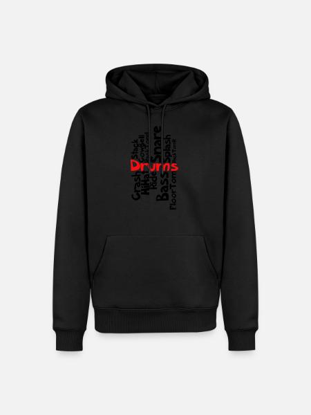 Drums drums - Men’s Premium Organic Hoodie -