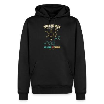 Chemie Chemiker Geschenk Chemie Sprüche Chemie Shi - Männer Premium Bio Hoodie - Schwarz - Vorne - Nico (187cm)