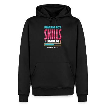 Apotheker Pharmazeutisch-technischer - Männer Premium Bio Hoodie - Schwarz - Vorne - Nico (187cm)