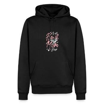 Mothers day Falconer best hawk mom ever - Männer Premium Bio Hoodie - Schwarz - Vorne - Nico (187cm)