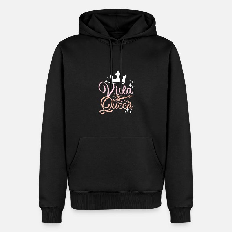 Fille Viola Queen - Sweat à capuche Premium bio Homme - noir