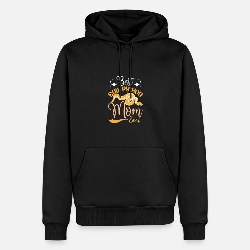 Best ball python mom ever - Men’s Premium Organic Hoodie - black