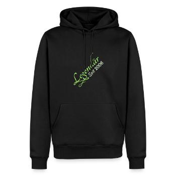 2006 - Männer Premium Bio Hoodie - Schwarz - Vorne - Nico (187cm)
